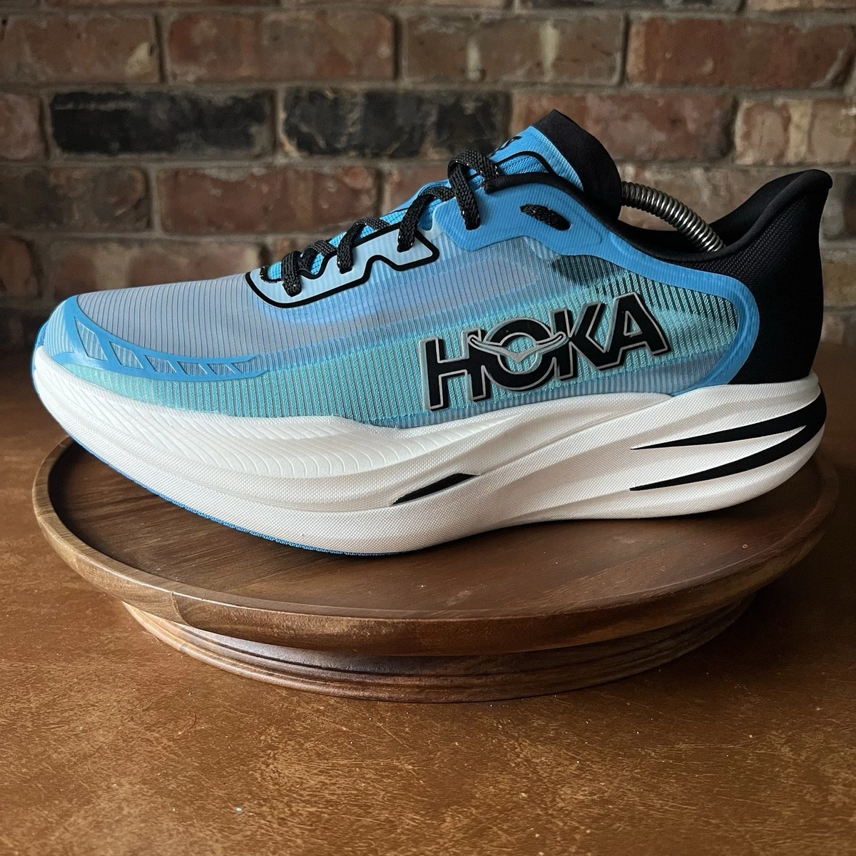 Hoka One One Cielo X1 2.0 Men\'s 12 Blue Carbon Plate Racing Running Shoes HOKA main image 4