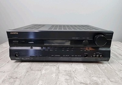 Onkyo TX SR505 7.1 Channel 160 Watt AV Home Theater Receiver HDMI No Remote