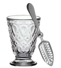French Petite Lyonnais Absinthe Glass & Absinthe Spoon - Set