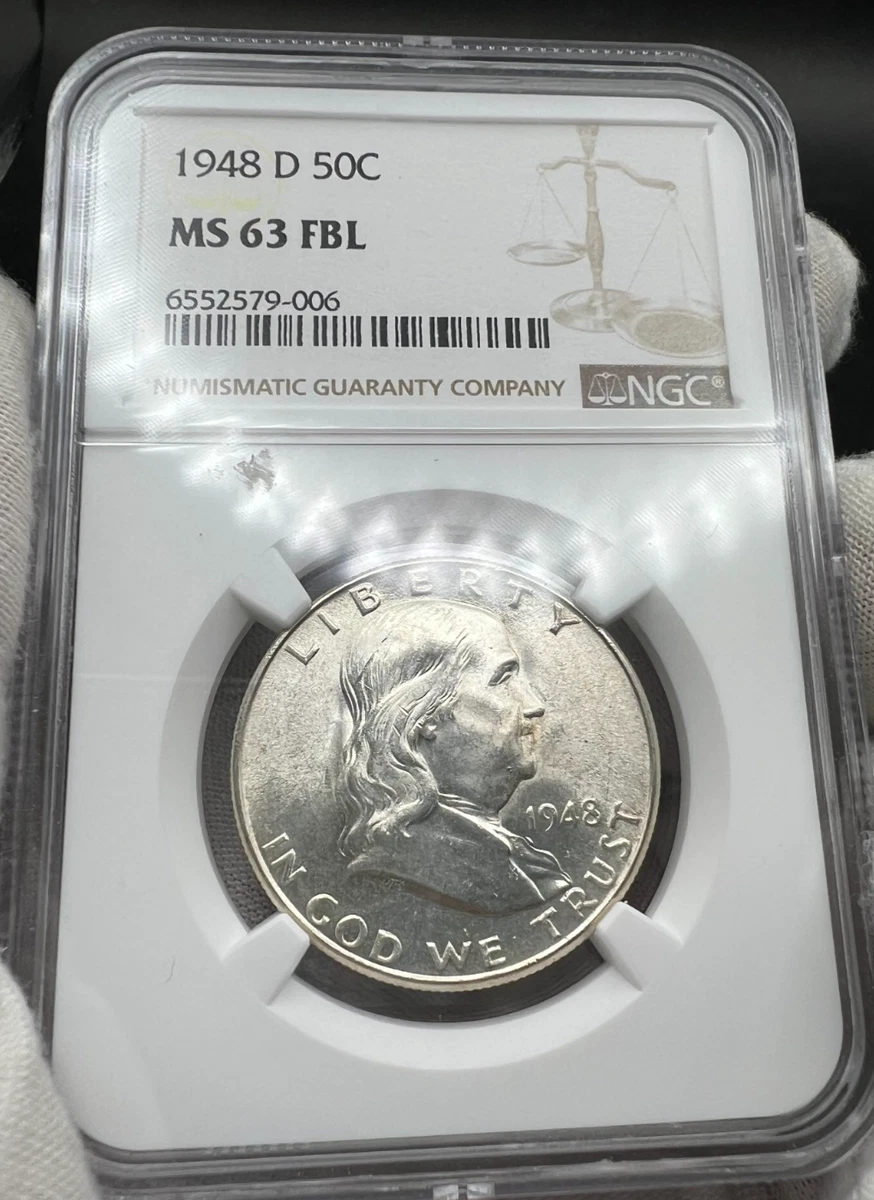 1948 D Franklin Half Dollar for sale | eBay