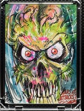 Top 10 2012 Topps Mars Attacks Sketch Card Sales 26