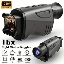 1080P Night Vision Monocular Digital Infrared Monocular Telescope 12MP Hunting