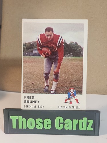 Fred Bruney #183 1961 Fleer card