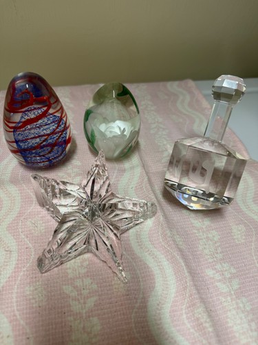 paper weights vintage lot pre owned