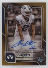 2025 Bowman U Chrome Prospect Gold Refractor /50 Chase Roberts #BCA-CR Auto 0xh3