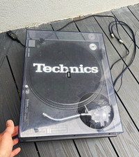1 Technics SL-1210MK2 Direct Drive DJ Turntable w/ Dust Cover 2 available