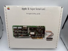 NOS APPLE II IIe II A2B0044 SUPER SERIAL CARD FACTORY SEALED Vintage Computer