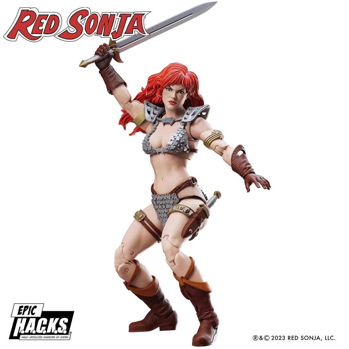 2025 Boss Fight Studio 1/12 RED SONJA Epic H.A.C.K.S. 6
