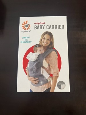 ERGOBABY Ergo Baby Carrier Original Multiple Positions Gray Gently Used Good