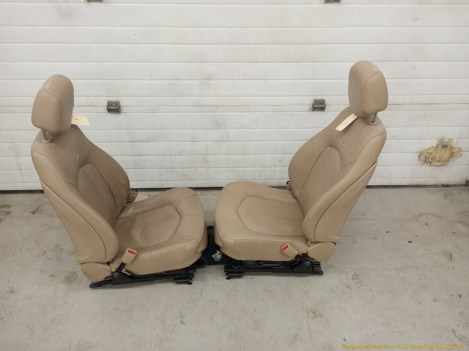 Cadillac CTS COUPE Pair Of Left & Right Front Power Leather Seat Fits 2011-2014 — 第 3/4 张图片