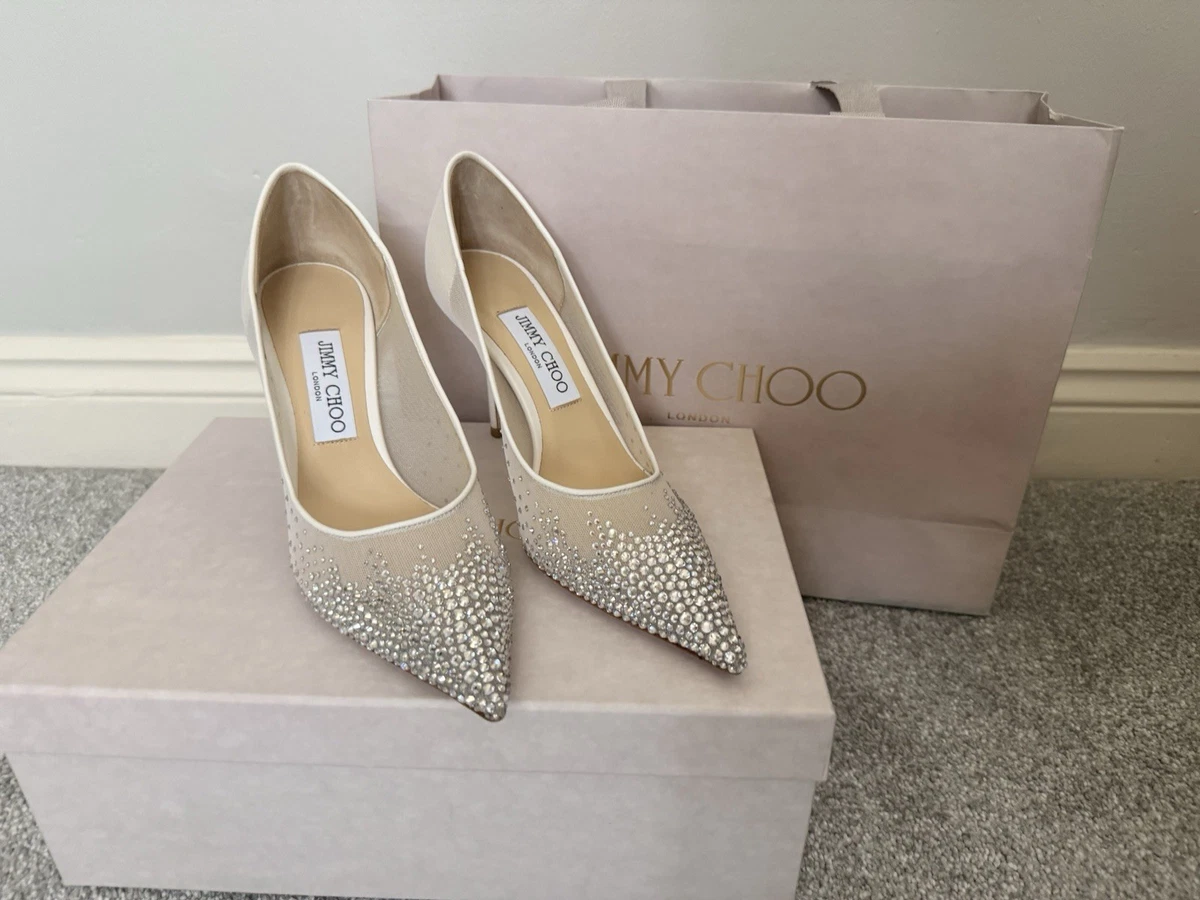 Jimmy Choo White Heels for Women for sale | eBay UK
