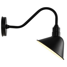 Dengnbj 8 Inch Classic Gooseneck Light Extended Arm Farmhouse Barn Gooseneck