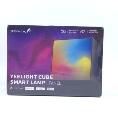 YEELIGHT Cube Smart Table Ambient Lamp, Panel Light, 16 Million Colors Option...