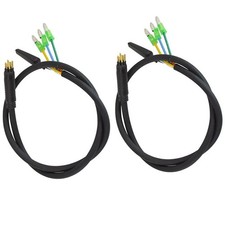 2PCS E-bike Motor Extension Cable 9 Pin Male For Front Rear Wheel Hub Motors New
