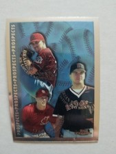 1998 Topps Chrome Prospects Braden Looper Cliff Politte Brian Rose #485