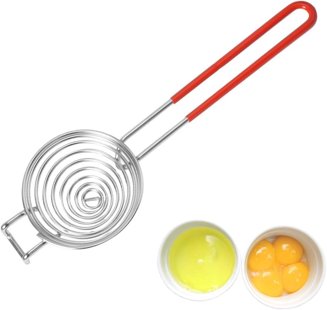 Egg Separator Egg Yolk White Separator Stainless Steel Egg White Yolk Sifting Fi
Opens in a new wind