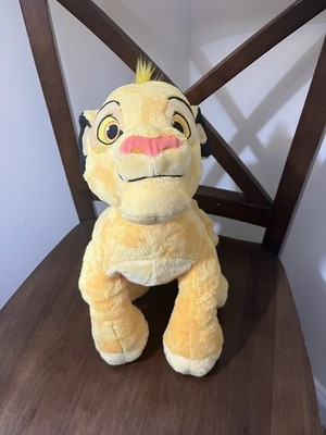 DISNEY Stuffed Animal SIMBA Plush LION KING Toy Genuine Original Authentic MED