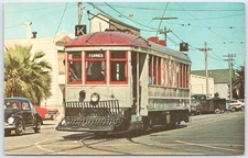 Vintage San Francisco Municipal Ry Streetcar No. 1 Postcard TP22