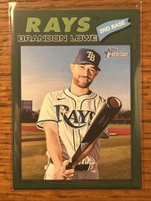 2026 Topps Heritage - Brandon Lowe #369 Dark Green Bordered