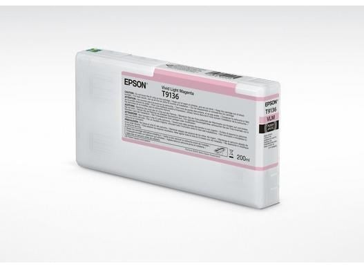 Original Epson T9136 Vivid Light Magenta Ink Cartridge (C13T91360N) - Image 5