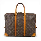 Auth LOUIS VUITTON Monogram Porte Documan de Voyage M53362 Briefcase KC810