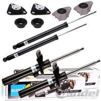 2X Bilstein B4 StoßDÄMpfer + Domlager Vorne + Hinten Passend FüR Ford Focus 2