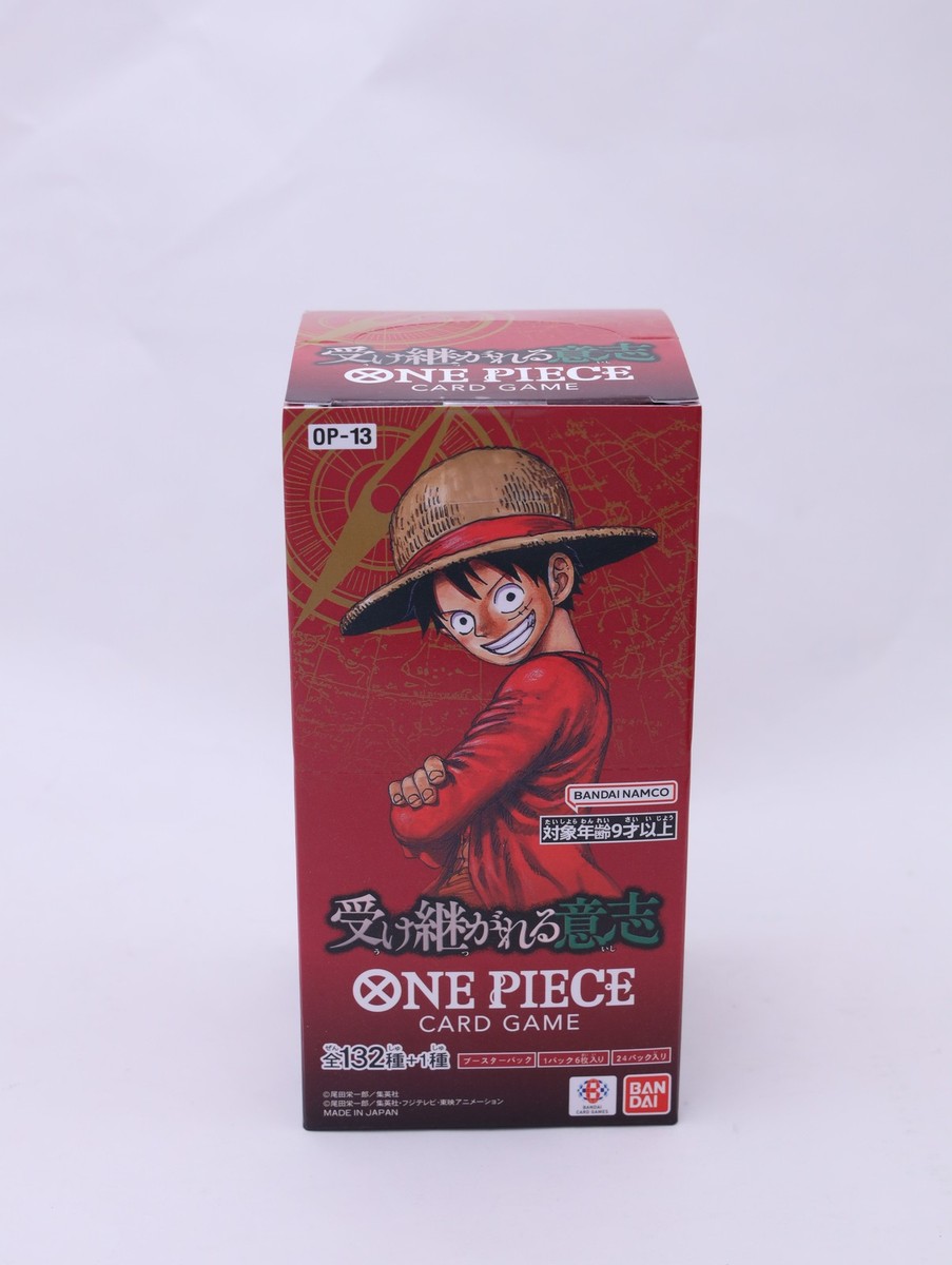 BANDAI ONE PIECE Card Game Inherited Will OP-13 Booster BOX TCG