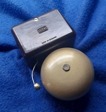 VINTAGE ORIGINAL WG ELECTRIC BAKELITE DOOR  BUTLER BELL BUILT IN TRANSFORMER 