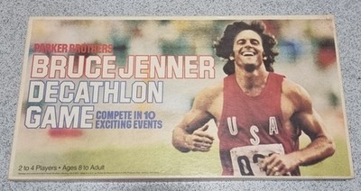 Bruce Jenner Decathlon Spiel 2 - 4 Spieler 8+ Jahre Vintage 1979 Parker Brothers