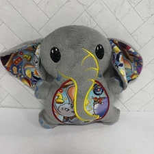 Disney Dumbo Custom Made Fabric Embroidered Belly Ear Elepahnt Plush 8"