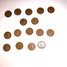 Kanada 1 Cent 1940-1970 ca. 60 Münzen zirkuliert