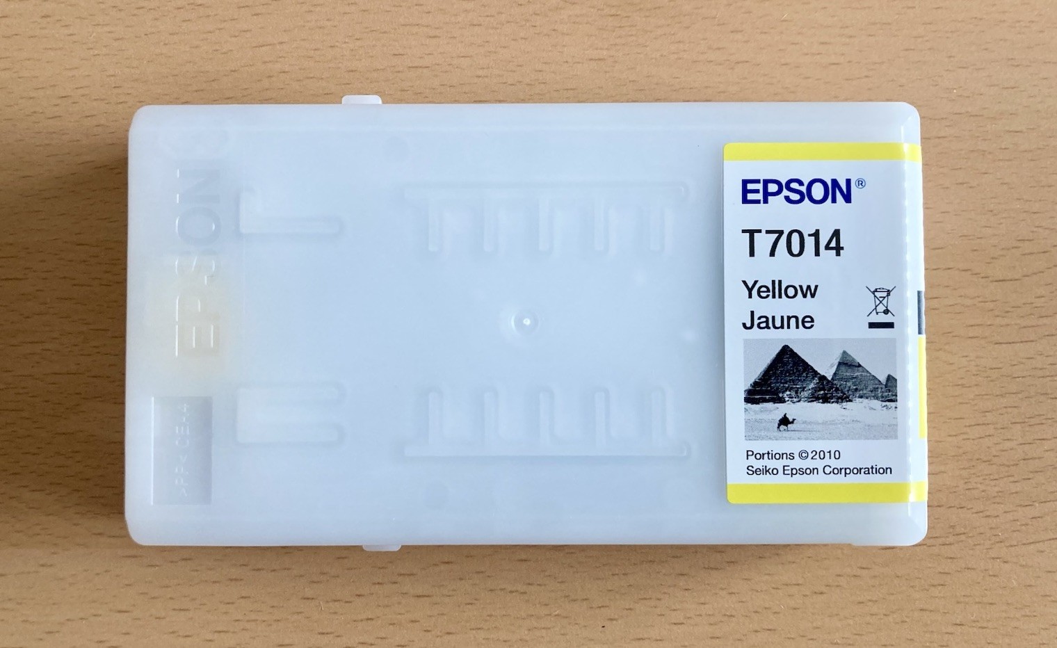 GENUINE EPSON T7014 XXL YELLOW INK CARTRIDGE C13T70144010