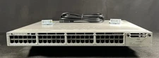 Cisco WS-C3850-48F-E 48 Port PoE+ Gigabit Ethernet  Switch - Same Day Shipping