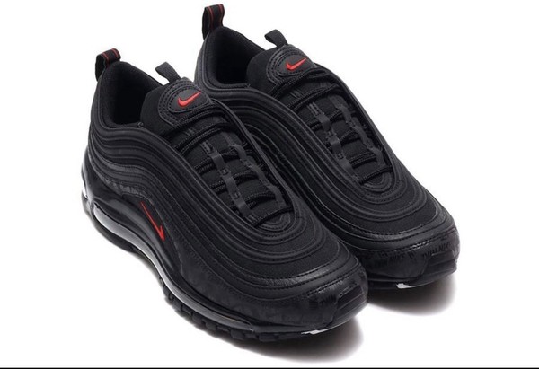 Nike Air Max 97 Premium Black/Red (AR4259-001) – Size 46 / US 12