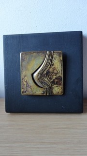 Metallrelief von Gabor Török