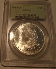 1887/6-O $1 (Regular Strike) Morgan Dollar - PCGS CoinFacts