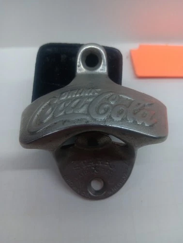 Vintage Drink Coca-Cola STARR "X" Wall Mount Bottle Opener Made In USA