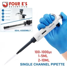 10x 0.1-1ml 1-5ml 2-10ml Micropipette Adjustable Pipette Single Channel Pipettor