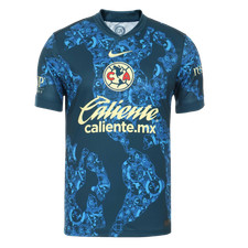 NIKE CLUB AMÉRICA 2024/25 STADIUM AWAY MENS SIZE LARGE ONLY BLUE COLOR