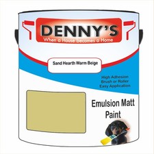 Dennys Emulsion Walls Paint - Sand Hearth Warm Beige