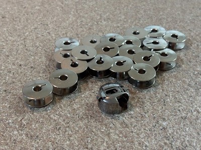 Bobbin Case & 20 Bobbins for Pfaff Sewing Machines
