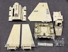 Vintage Star Wars Imperial Shuttle 1984 Original Vintage Parts Lot (yellowing)