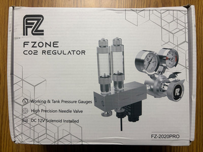 FZONE FZ-2020PRO CO2 Regulator Dual Gauges Needle Valve DC 12V Solenoid