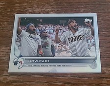 2022 Topps Series 1 Baseball How Far? Rainbow Foil Base #320