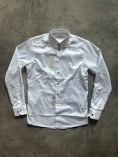 Eton Multi Color Buttons White Shirt BNWT