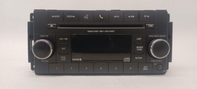 2012-2017 Jeep Patriot Satellite Radio Receiver with AM FM CD MP3 ID RES OEM