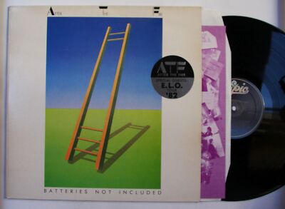 After The Fire Batteries Not Included EU LP 1982  + Insert + Hypesticker ELO