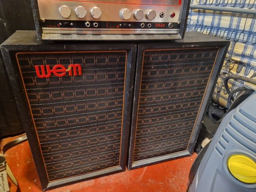 WEM PA 40 Amplifier & 2 Speakers WITH 2X10 IN EACH CAB