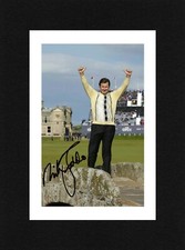 8X6 Mount NICK FALDO Signed PHOTO Print Gift Ready To Frame OPEN GOLF