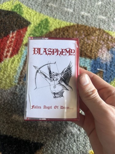 BLASPHEMY Fallen Angel Of Doom 2006 KASSETTE schwarz Metal Rock